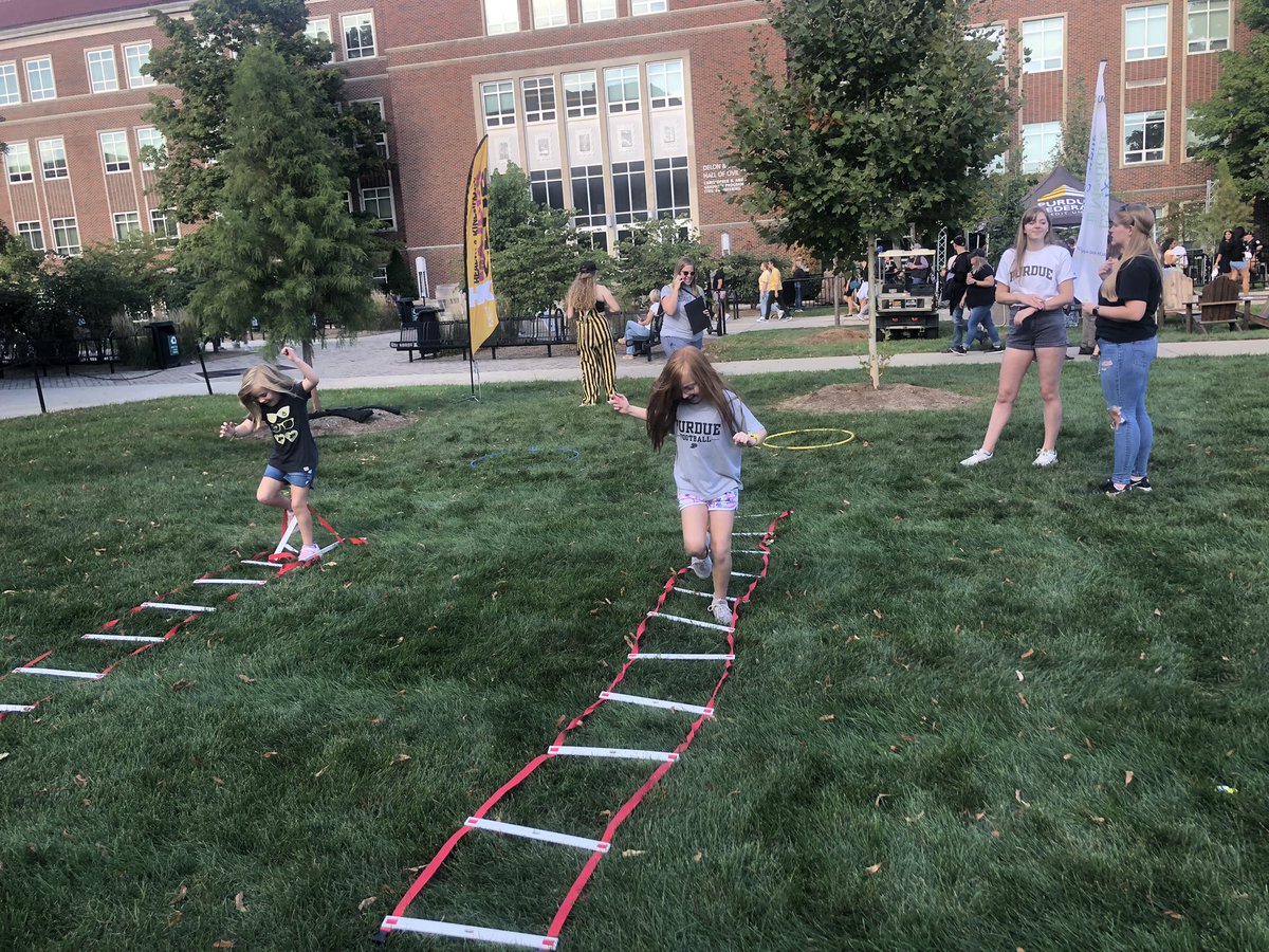 Homecoming <a href="/BoilerFootball/">Purdue Football</a> <a href="/HKPurdue/">Purdue H & K</a> #movement #leadership come to the <a href="/PurdueHHS/">Purdue College of Health and Human Sciences</a> tent. Great food &amp; alumni