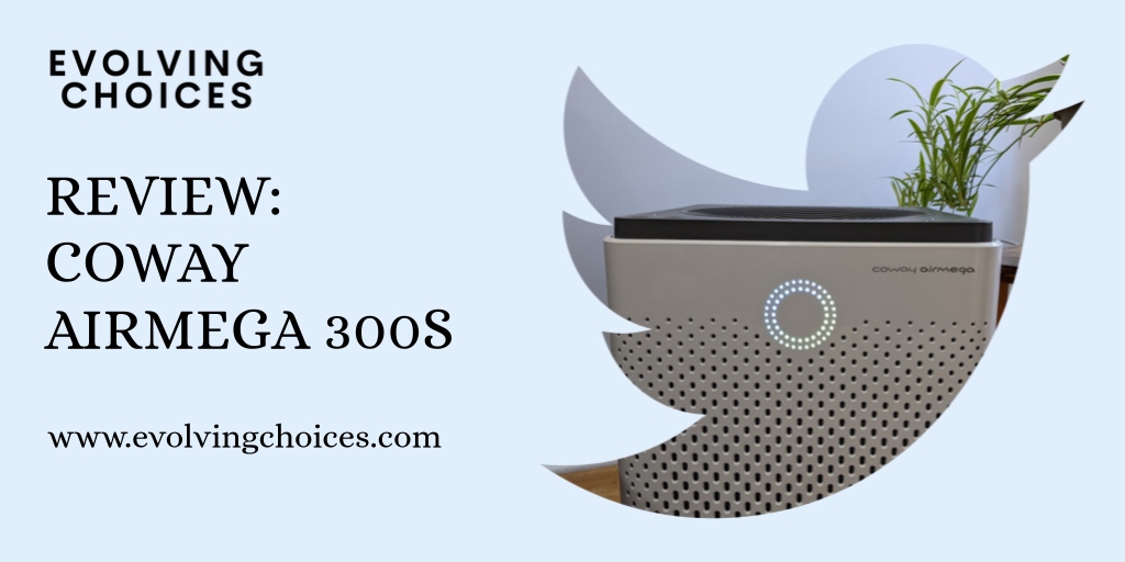 evolvingchoices's tweet photo. Check out our latest review of the Coway Airmega 300S air purifier  #coway #airmega #300s #airpurifier #CleanAir #coronavirus #allergies #air #purification #quiet #energyefficient #review #productreview #consumerproducts #consumers #COVID19 #evolvingchoices https://t.co/cSTMS7eS76