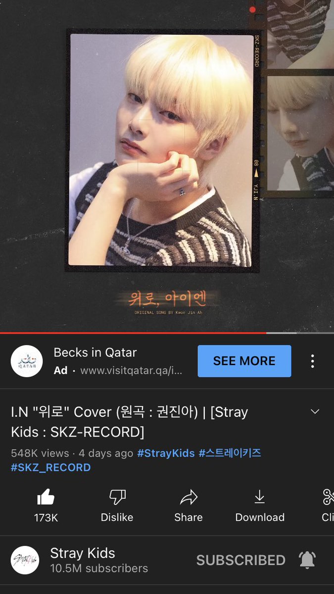 theastays's tweet photo. you people have done vocalracha so so so wrong. it isn’t even about the fact that Waiting for us, Gone Away &amp; My Universe never get their deserved amount of streams, but stuff like Seungmin’s Lee Mujin &amp; Jeongin’s SKZ RECORD both not having even 1 MILLION views? come on 😕 https://t.co/Hx84LqW61x