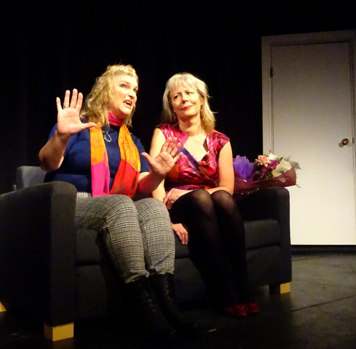 Theatre Inconnu till Oct 8: Jane Shepard's wonderful one-act plays, Commencing &amp; Subway  explore the human comedy and drama surrounding gender identification. “rich and truthful female characters not often seen on stage”  theatermania .com  theatreinconnu.com/2022/01/commen…