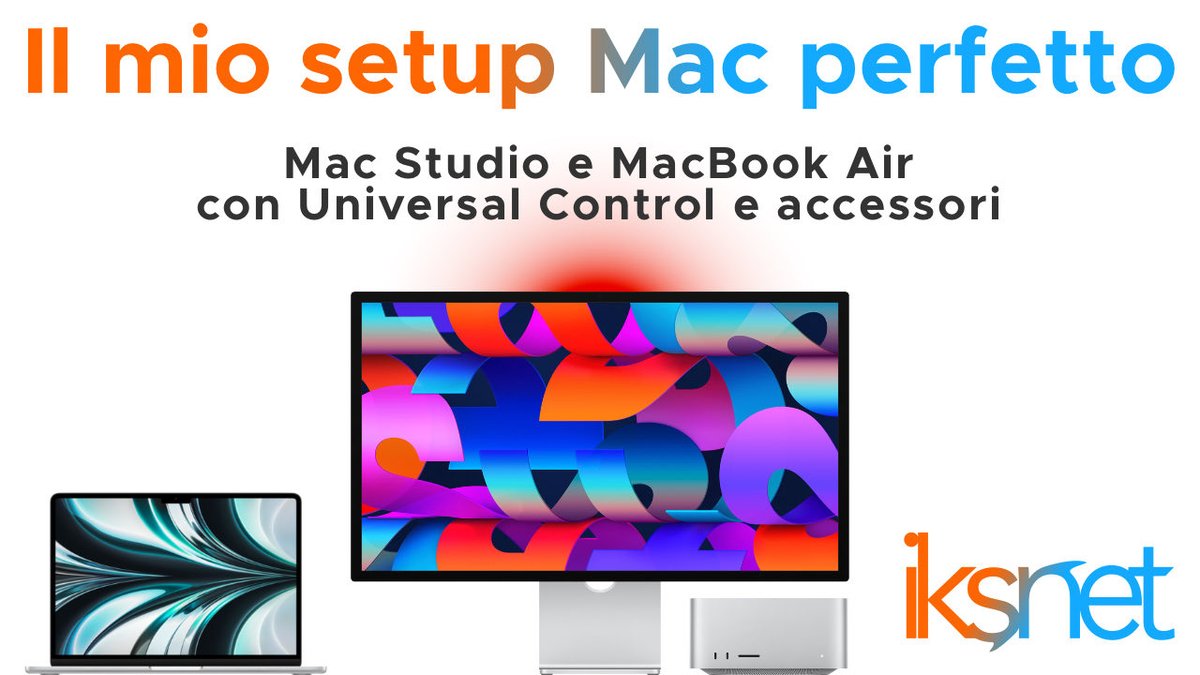 iksnet_it's tweet photo. A grande richiesta vi mostro il mio #setup 2022 composto da #MacStudio e #MacBookAir con tante chicche! Integrazione #hardware e #software, grazie a #UniversalControl ho forse raggiunto lo zen? https://t.co/3KfnHQ3Fq0 #M2 #M1Max #SteerMouse #MXMaster3 #magsafe https://t.co/bdON3SI4r7