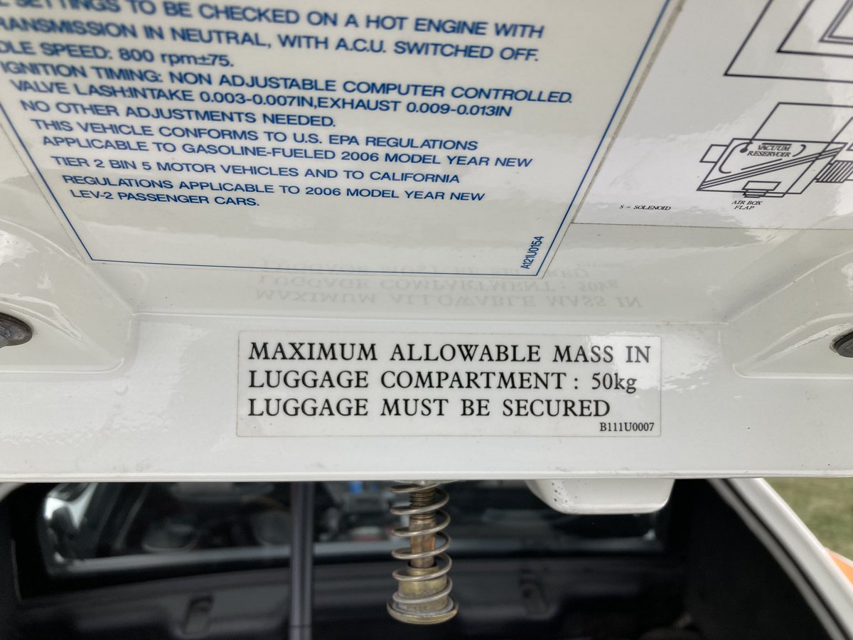 _JohnShoun's tweet photo. be sure and observe storage limits when packing your Lotus  #crozet car show #pollakvineyards https://t.co/Jgn1uaHs9X
