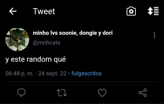 fulgescritos's tweet photo. hyunho au ; minjin au ━ BEST PET

Hyunjn presume a su adorable mascota en Twitter, hasta que Mnho ve su publicación y responde con una foto de su lindo gato Soonie. https://t.co/jOqB2xowGo