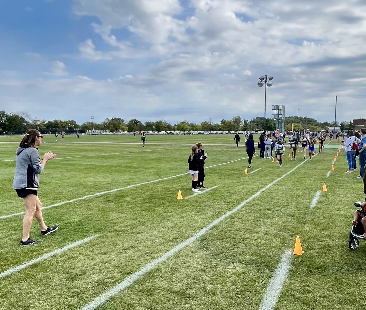 mrsphelpsteach's tweet image. Perfect day to watch our XC Golden Eagles run at the Celtic Clash!