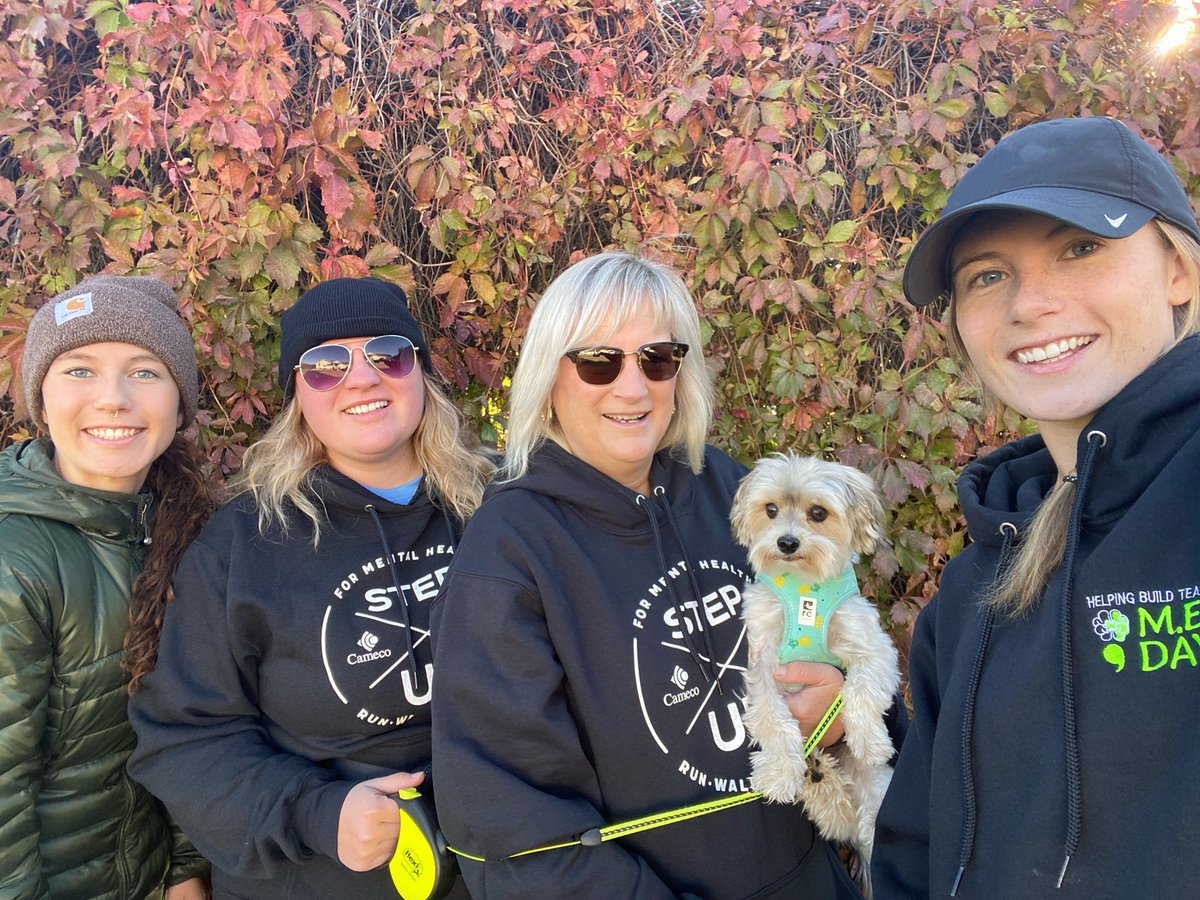 This morning we completed the Step Up for Mental Health walk virtually! Side note... you will see Brie is wearing a "M.E. Day" hoodie! Check out their page to keep updated with What is coming from them!
#camecostepupformentalhealth
#somethingiscoming
#hartlinspire