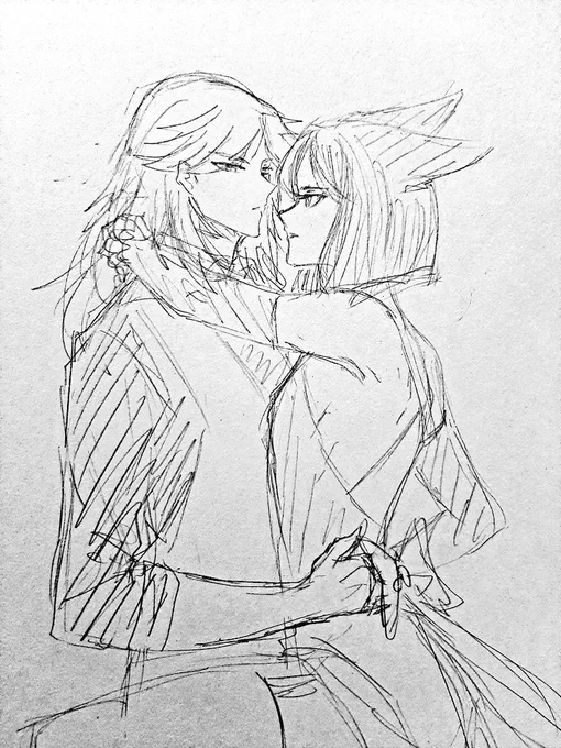 Sketching cynonari ❤
.
#GenshinImpact #cynonari #Cyno #Tighnari #fanart 