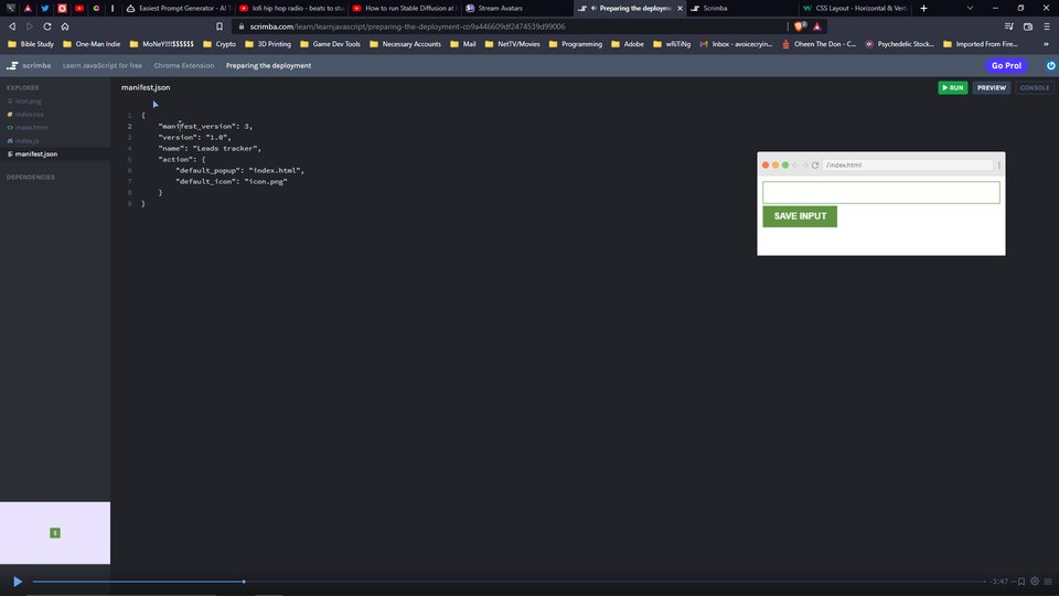 OneManIndie2020's tweet photo. Learning how to deploy on #Scrimba for this #ScreenshotSaturday.
#javascript #30DaysofCode #learningtocode #JSeptember #coding https://t.co/U1dLWnW8Cu