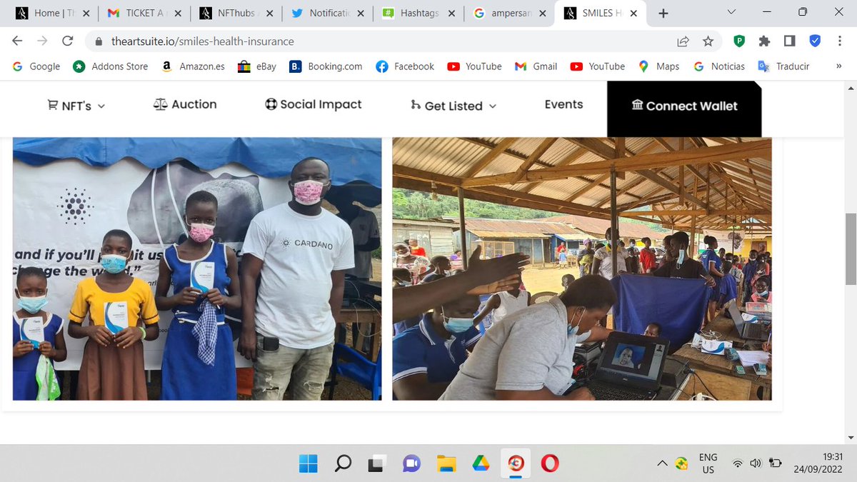 The Art Suite - Art with a❤️Heart

The Art Suite is a Social Impact Platform that uses #Cardano #NFT #art as a tool to invite artists &amp; collectors in supporting projects all over the world

A minimum of 5% of every NFT sale is donated to an 
Art Suite social impact project 🤗