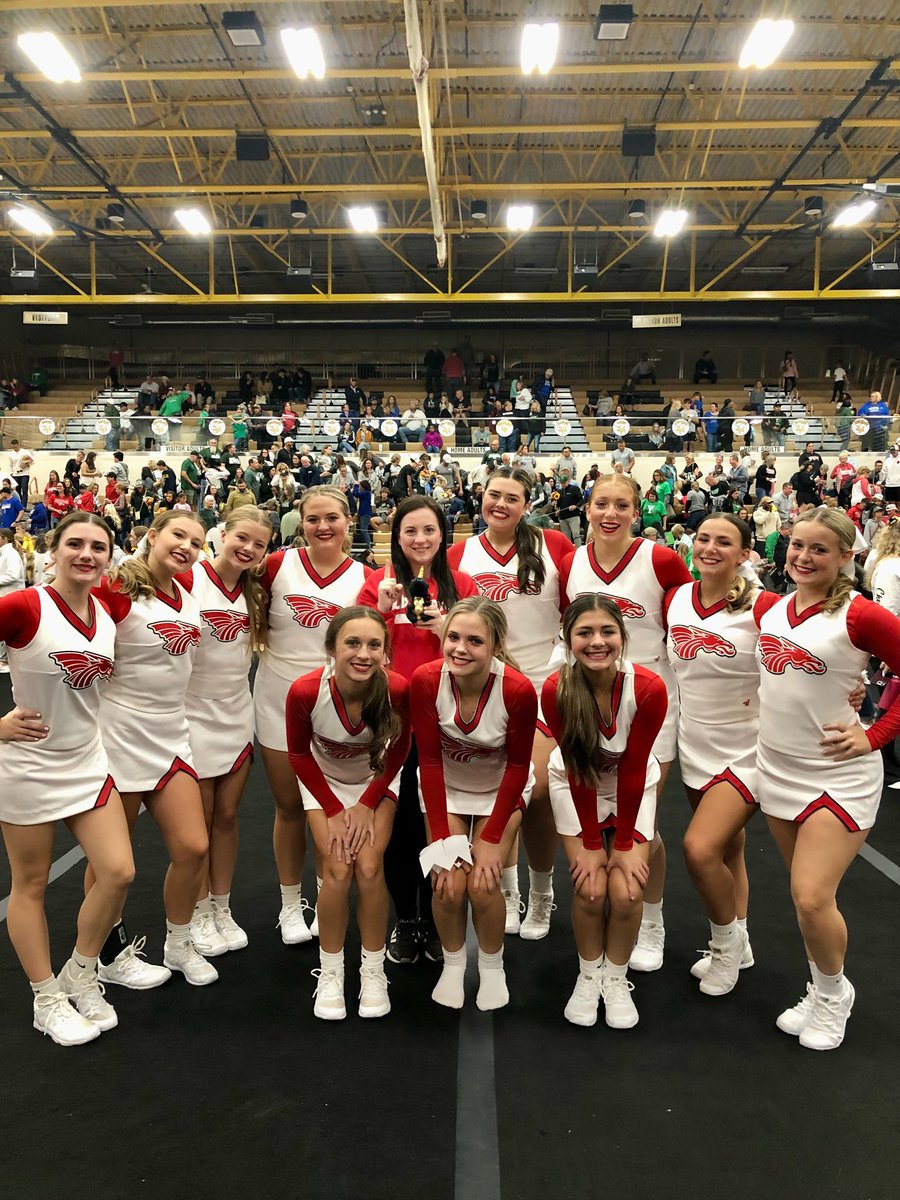 HHC Cheer:  Dragons JV comp squad wins the JV HHC championship! Congratulations ladies.