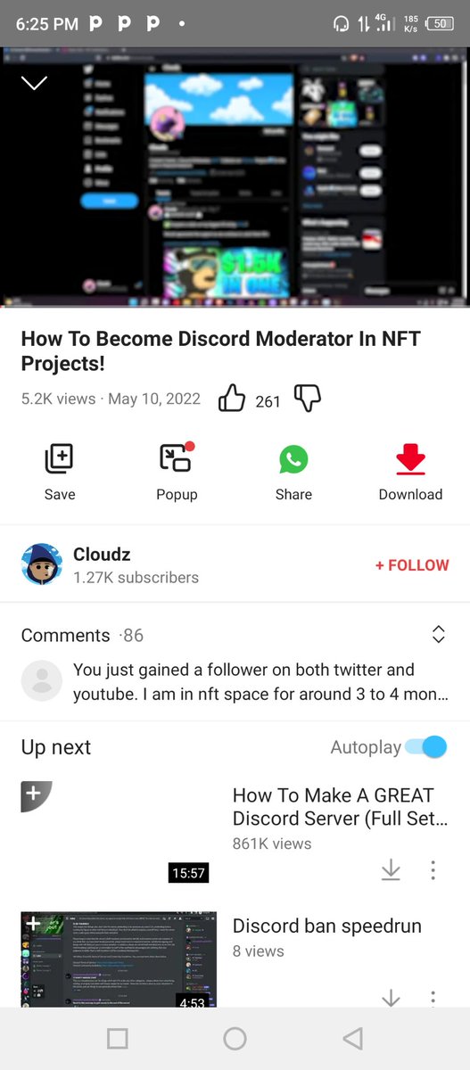 DeweilDrayn's tweet photo. @cloudz Big fan😘😘👍
I just watch your YouTube pon how to become a better community moderator... I really need to know more am new in these crypto/ NFTs... Pls it will be a great honour if you willing to be my mentor. https://t.co/fEGV5NQVJz