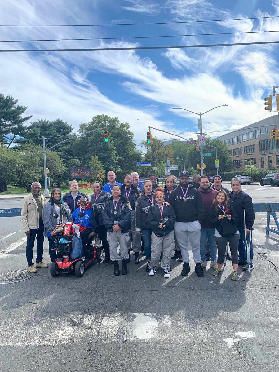 NYPD49Pct's tweet image. A beautiful morning for an amazing run‼️ Thank you to everybody for attending our Annual 9/11 Memorial 5K Run..Clergy Council 49th Precinct Marjorie Velazquez  Montefiore Medical Center Hutchmetro Center #neverforget #nypdexplorers #nypdauxiliary