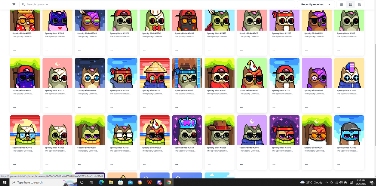 <a href="/SpookyBirdsXYZ/">Spooky Birds 👻</a> Nice screen~Love it