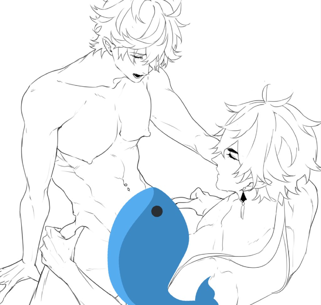 sushisalmon95's tweet photo. 🔶💧🔞 WIP 
For the hundredth time, I’m back babyyyyy 🐟🐟🐟 
#ZhongChi https://t.co/6bXHwq08rp