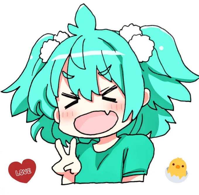 スマホで描くのムズいな…… 