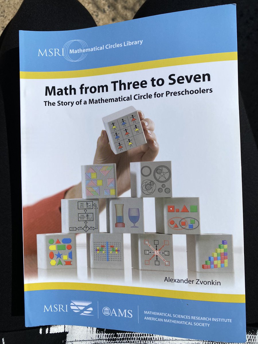 Lhianna17's tweet image. Finally reading this book that’s been on my shelf for years. All I can think is “why haven’t I read this sooner?!” This book is rich with insight into teaching young people and investigating math through a math circle. It’s a beautifully written one-stop-shop!