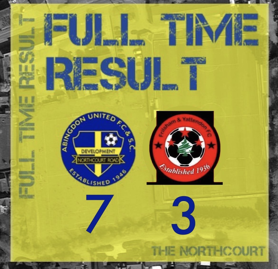 Abutdfc's tweet photo. Sensational win for our Devs in @NorthBerks winning 7-3 against @FYFC11 

@_antmartin ⚽️⚽️⚽️
Matty Hardwick ⚽️⚽️
@Oscargr92634201 ⚽️
@CameronTaylorrr ⚽️

Up the Devs!!! 🟡🔵 https://t.co/gUNkhyEdH2