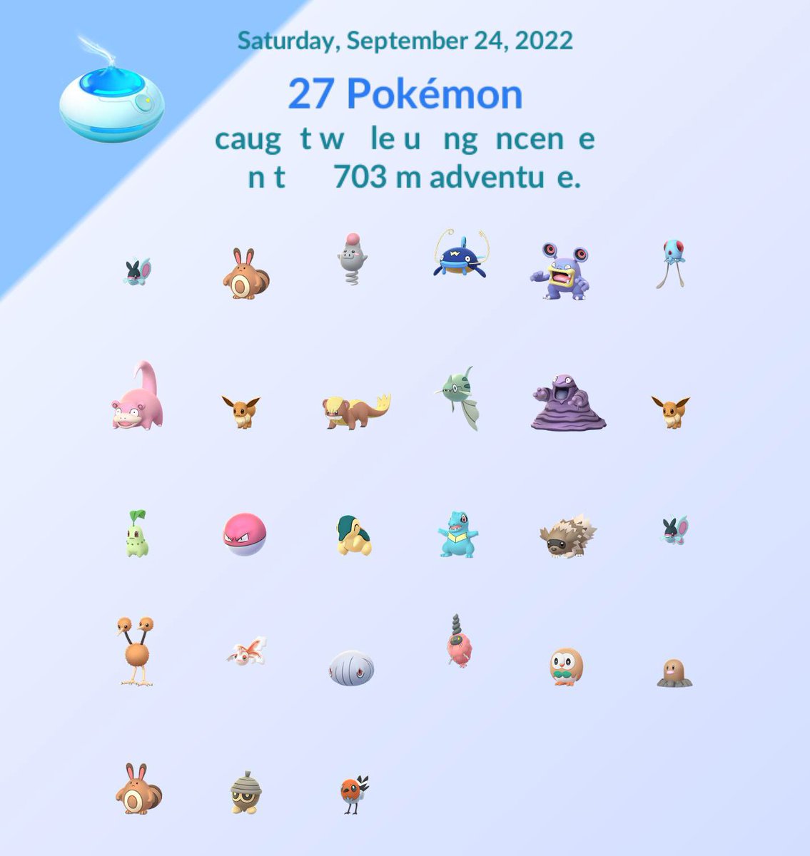 NC42885118's tweet photo. Saturday Adventure Lure Haul 🤗😍 #PokemonGoApp #PokemonGO #AdventureGo #PoGoRetweets https://t.co/aFloW9GW38