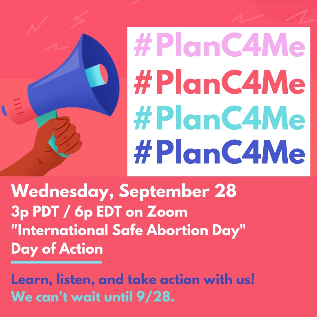 the3jsmom's tweet photo. I can’t wait until 9/28! Join me for Plan C’s Day of Action for International Safe Abortion Day. 9/28 at 3p PT / 6p ET on Zoom. #PlanC4Me

Register at https://t.co/msVMHYhGN3 https://t.co/SJaBt5sjrs