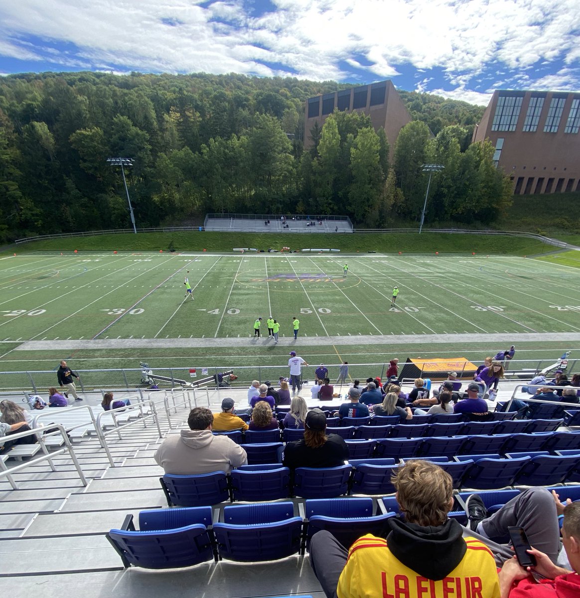 NigelCopeland15's tweet photo. Had a great time today at Alfred’s homecoming game! https://t.co/nBhMtGD8dL
