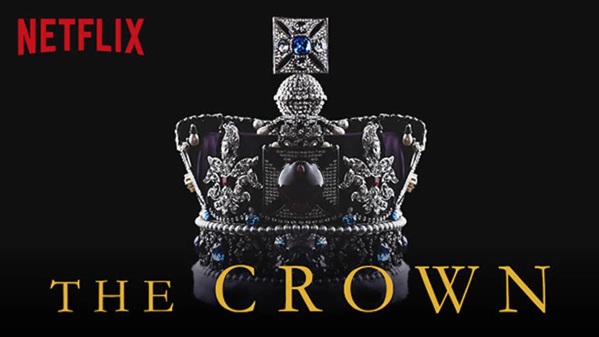 The Crown logo against image of Imperial State Crown.