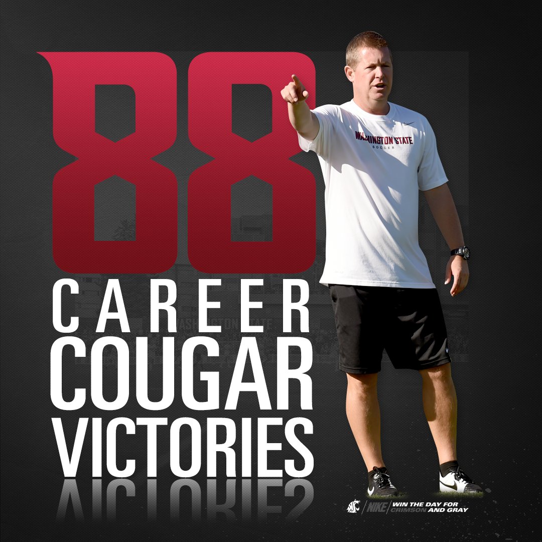 👀 ICYMI 👀 @TShulenberger tied the WSU all-time coaching wins record with yesterday's win at OSU! Congrats, Coach! We'll see everyone Thursday night for our Pac-12 home opener and a chance at history. #GoCougs | #WAZZU