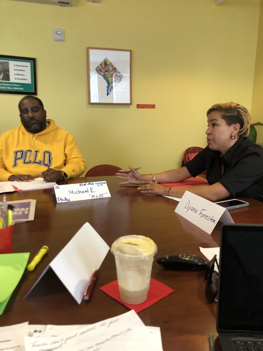 WTUTeacher's tweet photo. New ⁦@WTUTeacher⁩ Leaders meeting with the President Dyana Forester ⁦@DCLabor⁩ ⁦@AFTunion⁩ https://t.co/k4l8sMIkl8