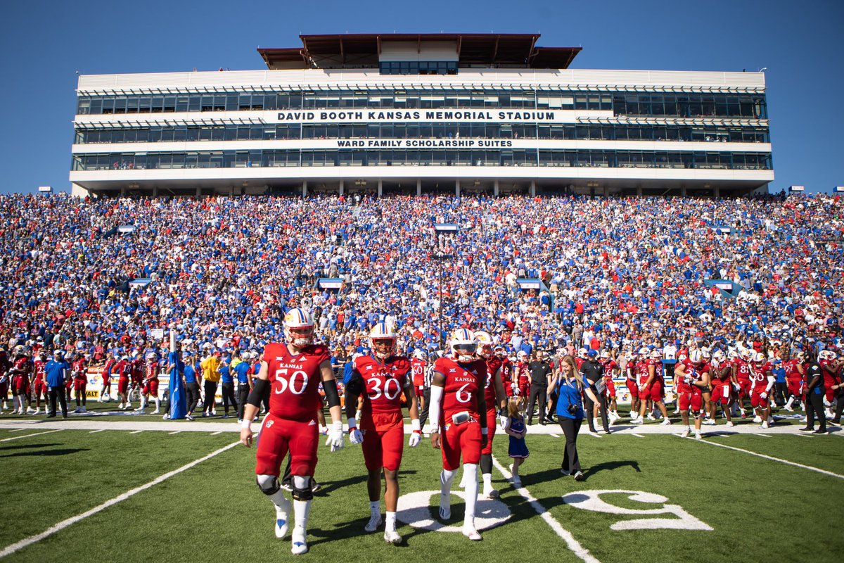 KU_Football's tweet photo. Would you just look at it 😍 https://t.co/E5ZOF4EmCQ