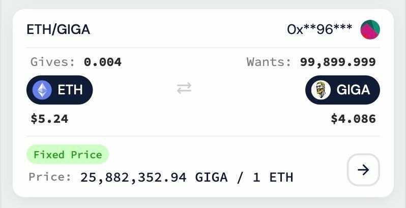 gigaswapfinance's tweet photo. UI of https://t.co/pMmkaknG5c continues to be worked on and enhanced. 

🤝 Dollar value of trades added 
🤝 Empty trades removed automatically
🤝 Faster, more stable performance

$GIGA https://t.co/JBfh9nurjm