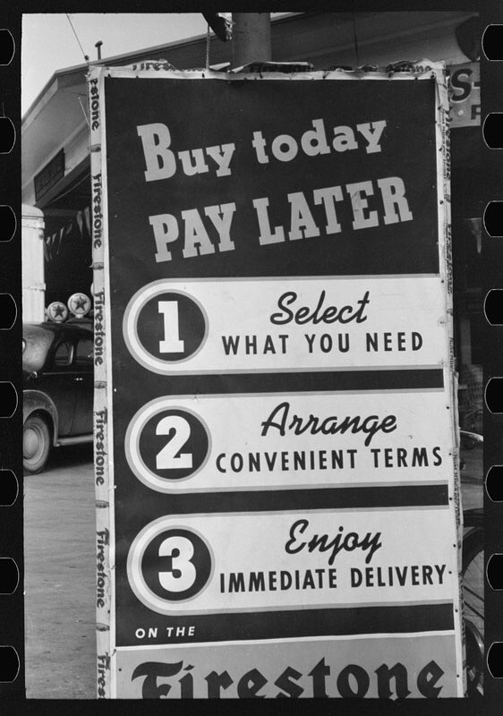 tobacco buy now pay later Buy Now, Pay Later (1920s)