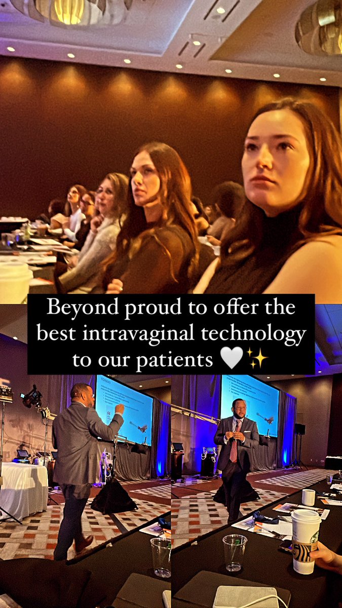 AnnaWootenMD's tweet photo. Enjoying a deep dive into the #EmpowerRF suite of technologies to optimize women’s intimate wellness 🤍✨ #formav #morpheus8V #vtone @InModeSolutions #inmode #womensintimatehealth #WomensHealth #womensintimatewellness #intimatewellness #intimatehealth https://t.co/VPHulAncts