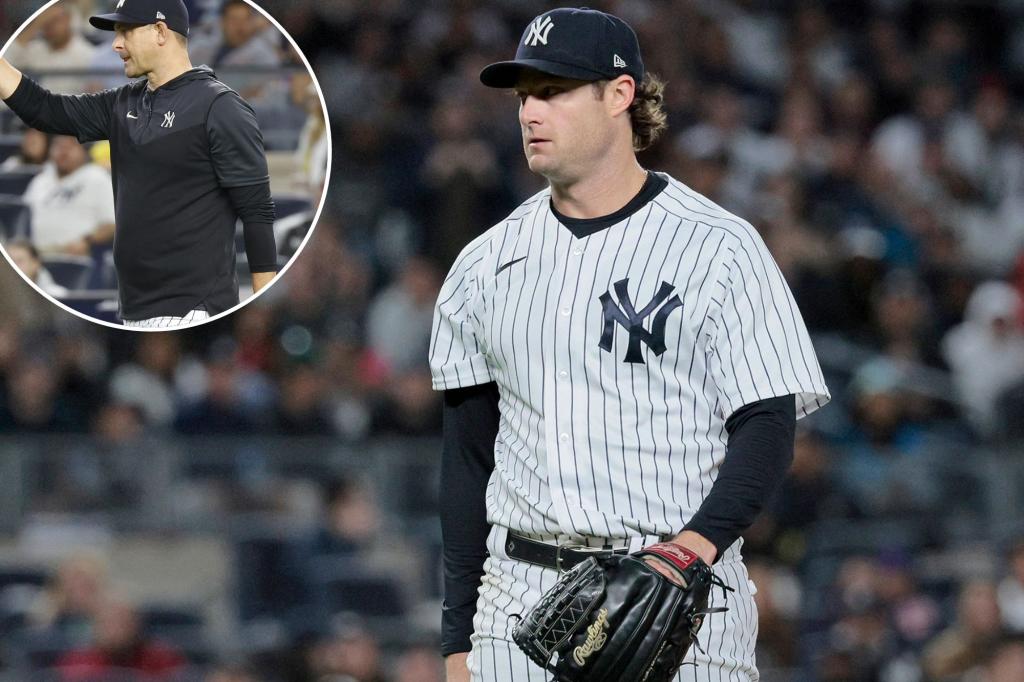 Aaron Boone all in on struggling Gerrit Cole for playoffs: 'Can shut anyone down' https://t.co/LYzX78VKbg https://t.co/WTfQSRNad1