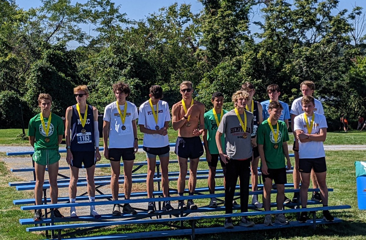 SFXC_Yoach's tweet photo. #SFXC #DistanceFactory with a strong showing at #PIAA Foundation. Boys finish 5th led by medalists @JakeBorgesi, @romgalioto, & Alaa Guetari.
Girls team takes 8th in a very competitive race led by #25 Lily Colombo.
π¦πͺπββοΈπββοΈπ¦πͺ
#SFLionPride https://t.co/Owd6cqc9gy