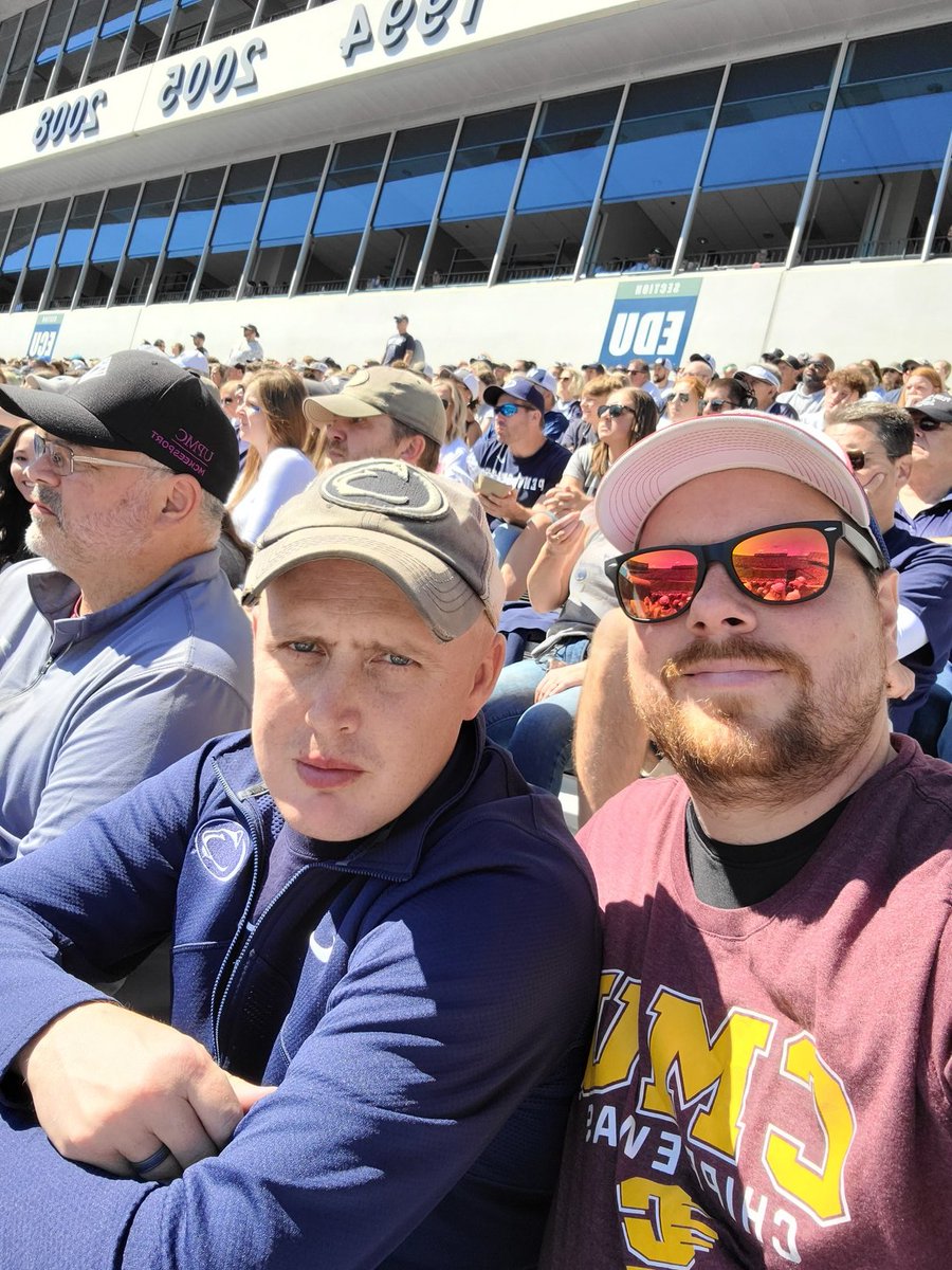 ClemCarlson's tweet photo. @beaver_stadium
PSU by 27!  Let's go CHIPS!!!! https://t.co/NgVssET1I5