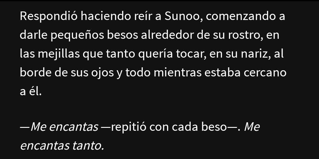 wonie_osito's tweet photo. Y enserió termino Dame un respiro, nunca me imagine este final enserió q no. 
@wonienieve winter gracias por escribir otro hermoso au porque hijo de la luna y Attention please los amo un montón pero nunca les llore tanto con a Dame un respiro, gracias por todo winter 🌼❤ https://t.co/Y0VEo0SduL