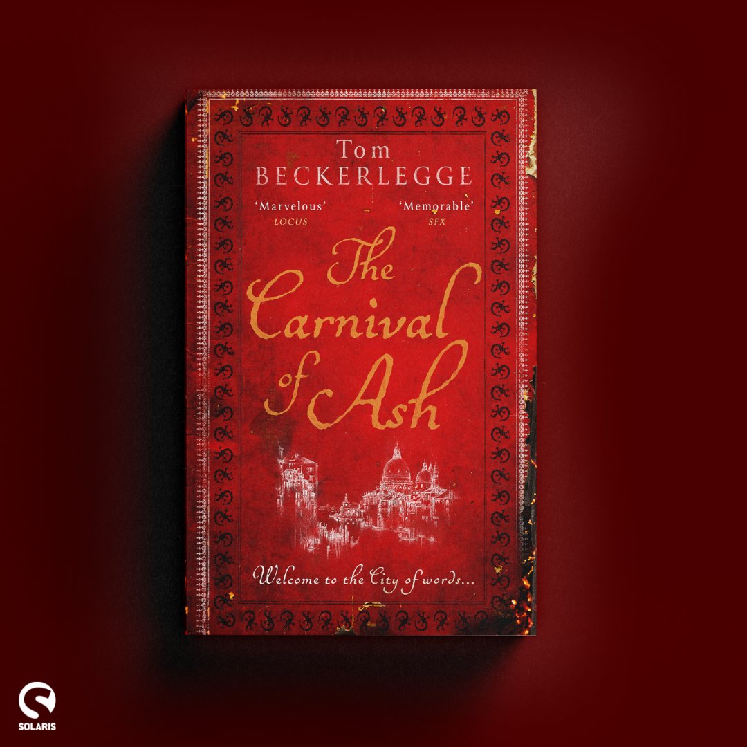Solarisbooks's tweet photo. ICYMI: Welcome to the City of Words... 🖋️ 
We're delighted to reveal the gorgeous cover for the paperback of The Carnival of Ash by @Tbeckerlegge!

⬇️ 
https://t.co/0wbl9d4lGO https://t.co/tqQGKFjAfB