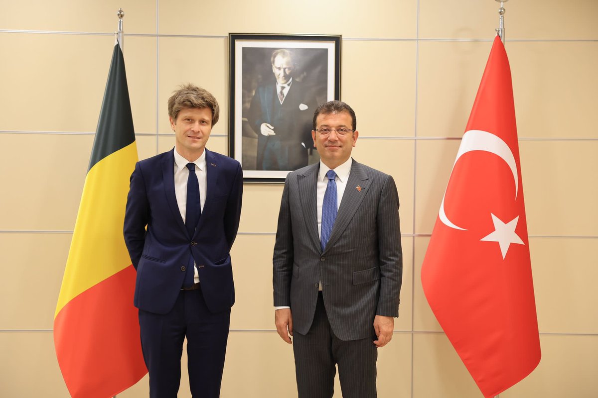 I would like to thank Belgium’s newly appointed Consul General in Istanbul Tim Van Anderlecht for his kind visit to @municipalityist, and I am glad to know we are both committed to strengthen the dialogue between Brussels, EU’s capital, and Istanbul, Europe’s largest city.