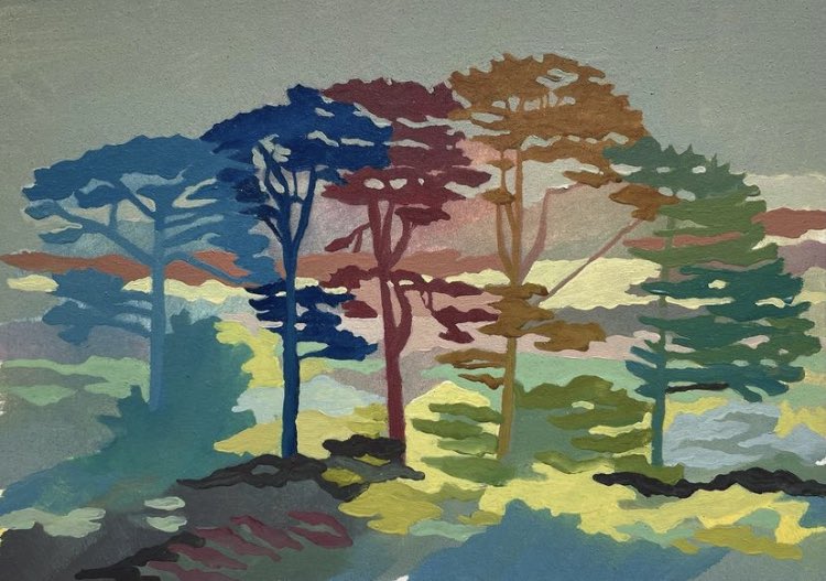 KindlyLoudly's tweet photo. Two more of the gorgeous Postcards for Ruby created for our exhibition &amp; raffle;

- Live Kindly Live Loudly by illustrator &amp; teacher @suzanne_pink who used to teach Ruby at @Dulwichhamlet 

- Trees by local artist @MarieLenclos 

🙏❤️😊

Exhibition on 2 Oct - all welcome! https://t.co/ZbXP80DbtA