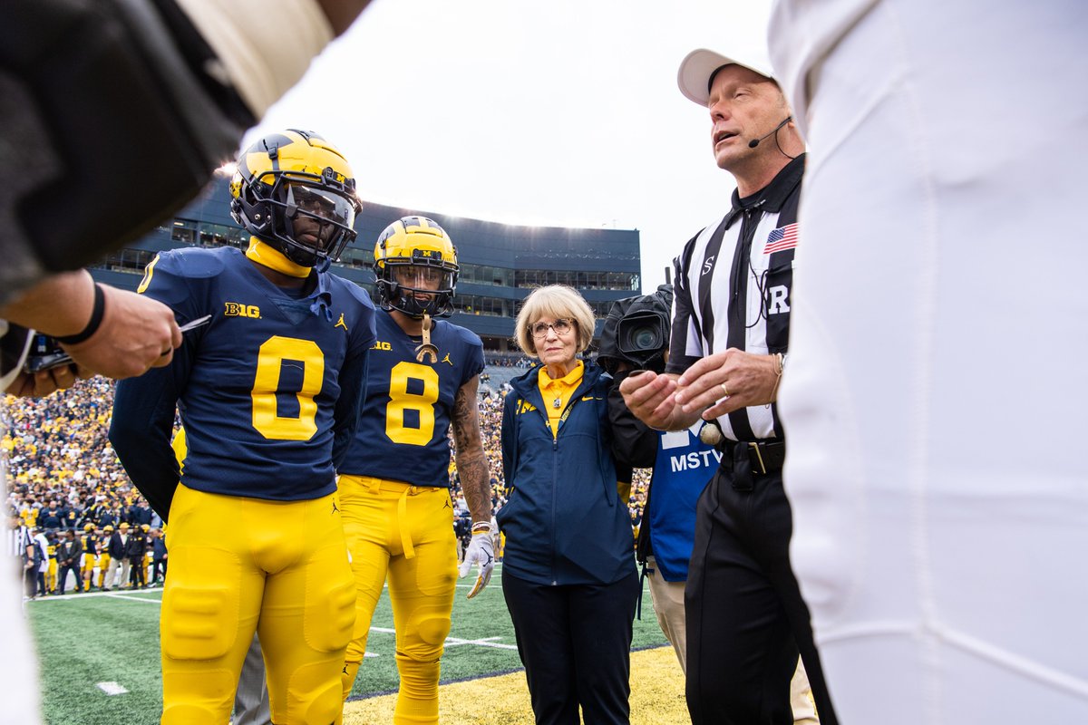 Michigan Football on Twitter "Thank you, President Coleman!"