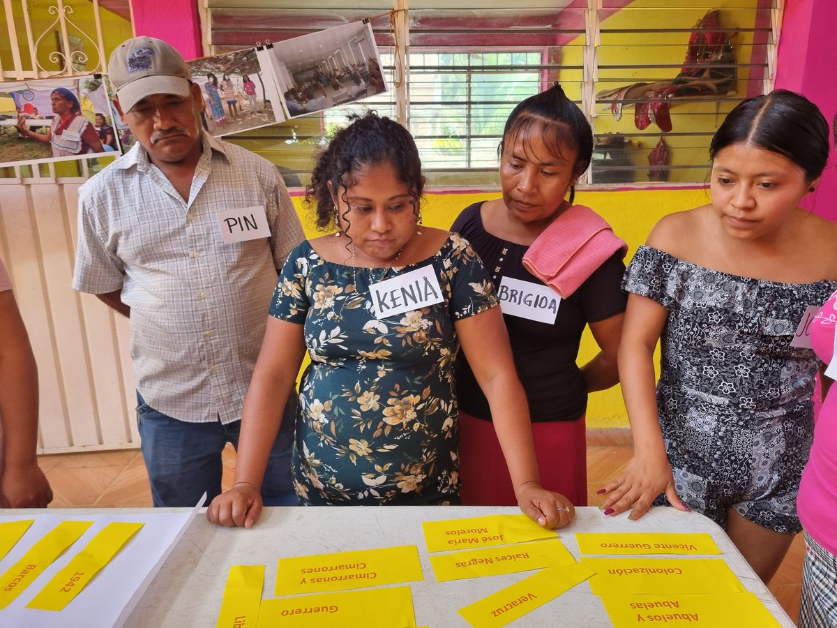 afrocaracolas's tweet photo. Trabajando con las comunidades afromexicanas para defender nuestros derechos. 

#Afromexicanas #Afrodescendientes @inmujeres @ONUMujeres @INPImx @CONAPRED #Ubuntu #BlackLivesMatter #Decenio #Costeños https://t.co/sUUQmSlTA8