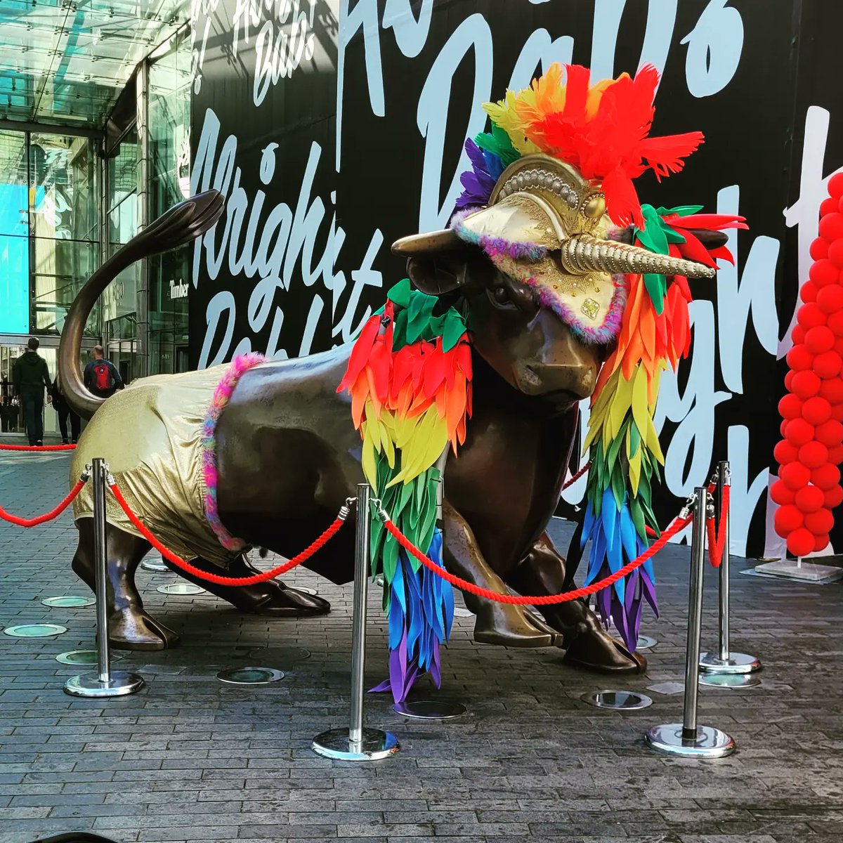 Waz_MA_Parkes's tweet photo. Had an awesome first pride at #birminghampride2022 it's been an emotional day. I cried tears of pride watching everyone be themselves, so happy and accepted 💓 or I was having a panic attack, I'm going with Tears of pride #sliverlining https://t.co/tbZBL8LJHq