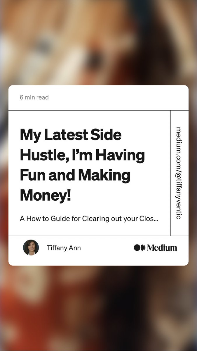 thetatiff's tweet photo. “My Latest Side Hustle, I’m Having Fun and Making Money!” by Tiffany Ann
https://t.co/xeBhk3YLiP https://t.co/sZrXLAYXhF