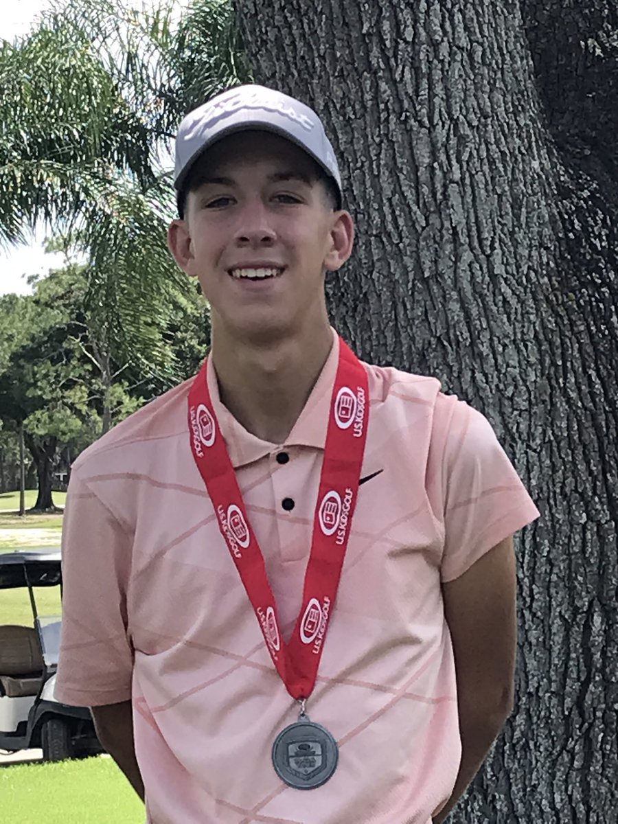 GigerWilliam's tweet photo. Struggled to find my swing today but fought for a 76 and 2nd place in @USKidsGolfOrlFL @RioPinarGolf https://t.co/BDrusIBn6m