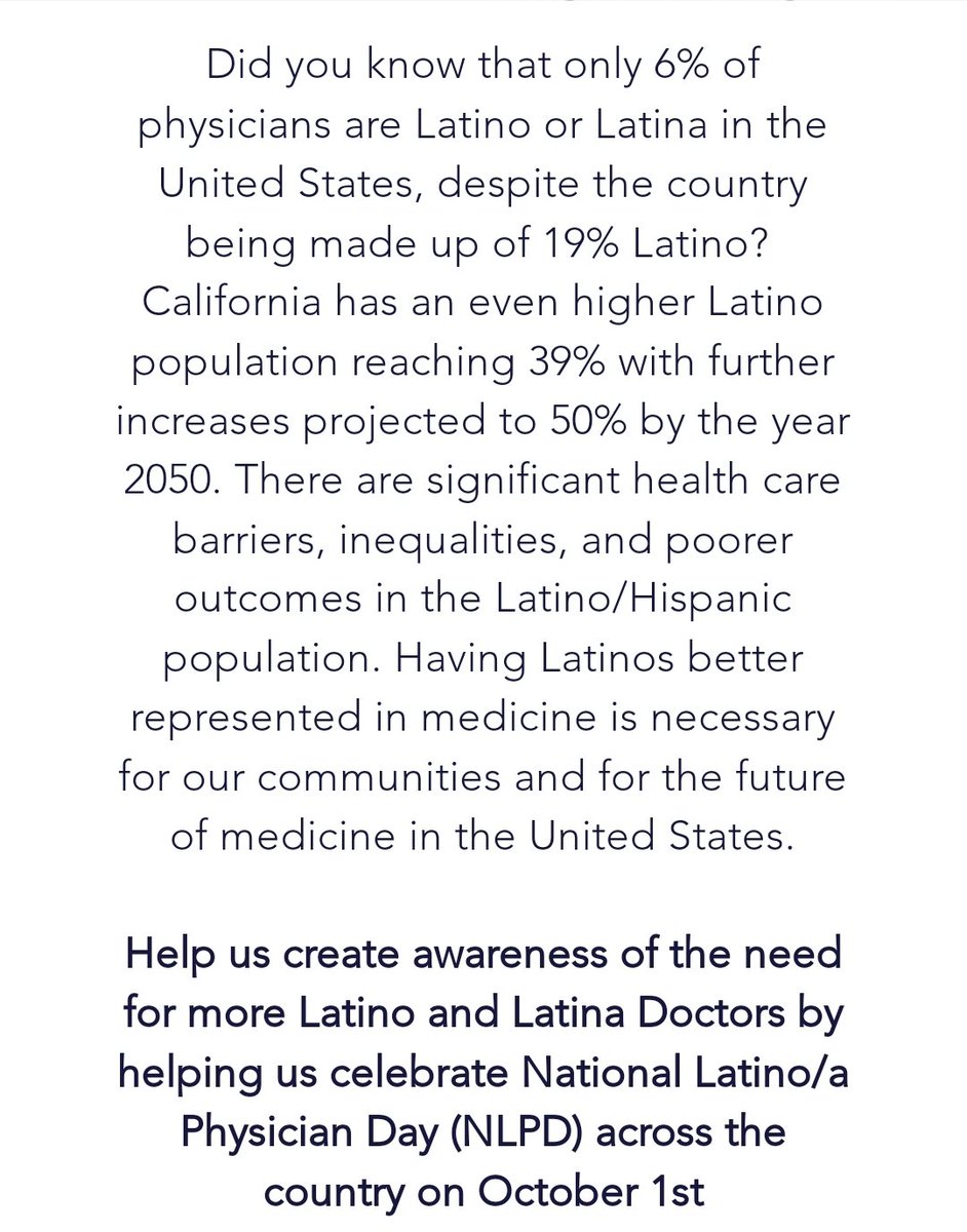 Scherly Leon, MD (@sleonmd) on Twitter photo 💪🏾👏🏾 <a href="/sylviaerosas/">Sylvia Rosas,MD,MSCE</a> shares that October 1 is
#nationallatinophysicianday
#nationallatinaphysicianday!
#HispanicHeritageMonth <a href="/womeninnephro/">Women In Nephrology</a> More info nationallatinophysicianday.com/#:~:text=Celeb… 💪🏾👏🏾 <a href="/sylviaerosas/">Sylvia Rosas,MD,MSCE</a> shares that October 1 is
#nationallatinophysicianday
#nationallatinaphysicianday!
#HispanicHeritageMonth <a href="/womeninnephro/">Women In Nephrology</a> More info nationallatinophysicianday.com/#:~:text=Celeb…