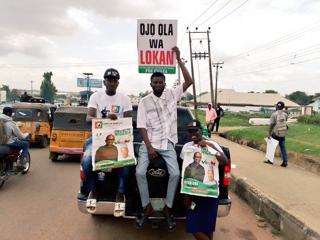 KWARA state is officially OBIdient!!! 🔥🔥🔥
Amazing stuff today y'all...!!! 💪
@kwaraforobi @tsylars @Adeyemi_Dosumu