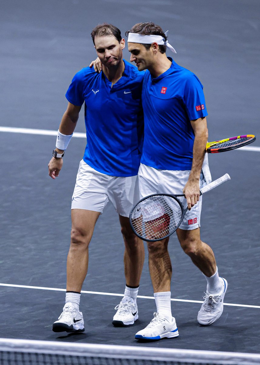 There will never be another amazing duo.Thank you for all the memories.
 #FedalForever #Nadal #Federer