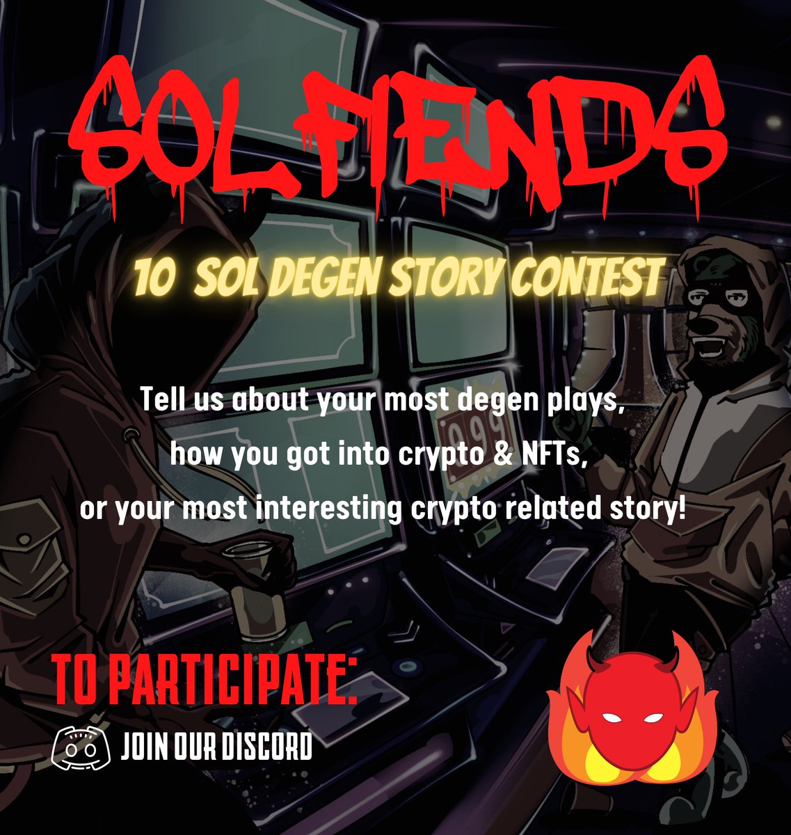 Dolonomix's tweet photo. 🔥𝟏𝟎 𝐒𝐎𝐋 𝐒𝐓𝐎𝐑𝐘 𝐂𝐎𝐍𝐓𝐄𝐒𝐓🔥

🏆 𝟓 𝐰𝐢𝐧𝐧𝐞𝐫𝐬 🏆

𝐋𝐢𝐤𝐞 + 𝐑𝐓

𝐓𝐨 𝐩𝐚𝐫𝐭𝐢𝐜𝐢𝐩𝐚𝐭𝐞- 𝐉𝐨𝐢𝐧 𝐭𝐡𝐞 𝐝𝐢𝐬𝐜𝐨𝐫𝐝:
https://t.co/yPpFwP86rf https://t.co/bGJ36qxP33