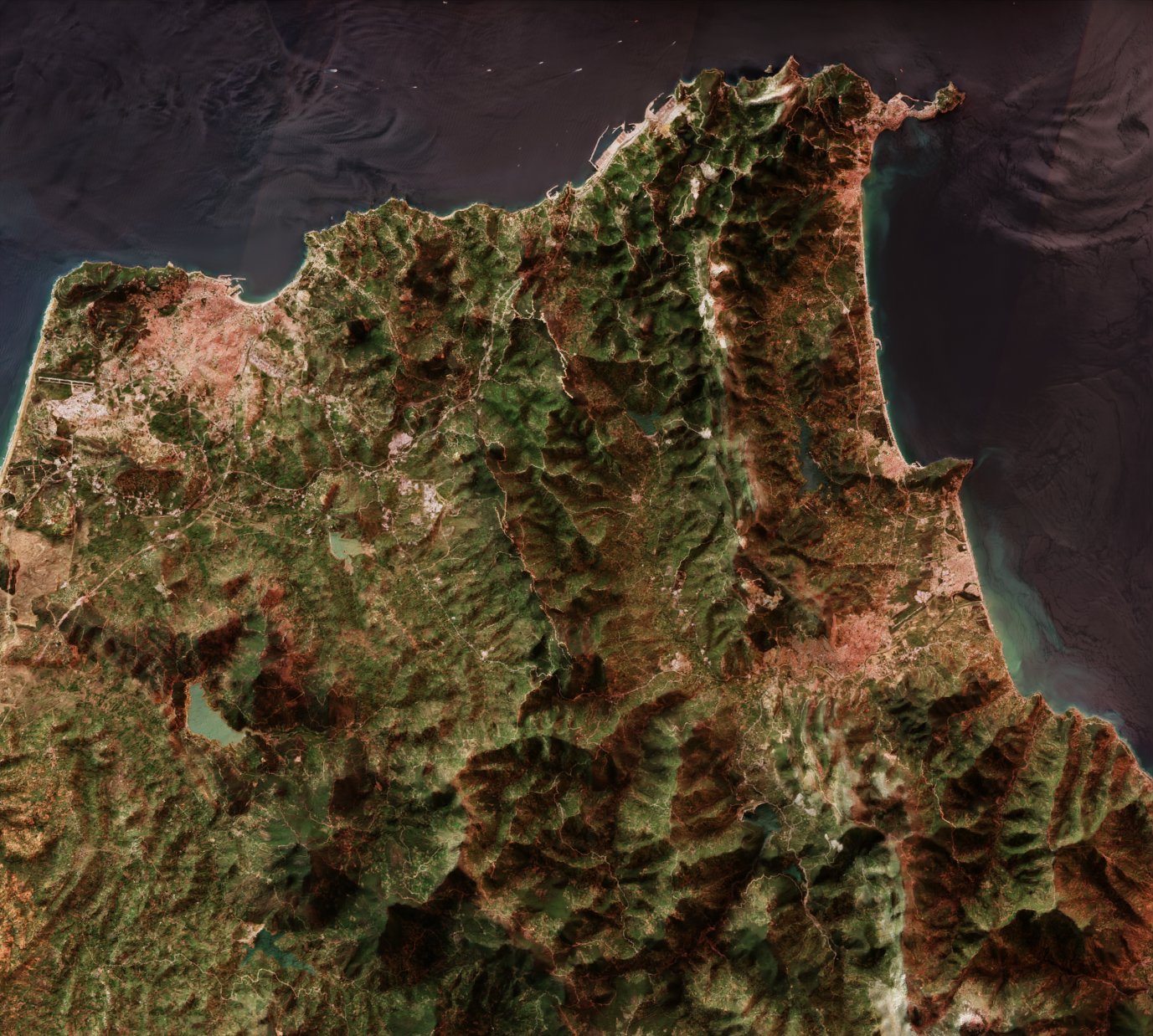 Portugal Map and Satellite Image - GIS Geography