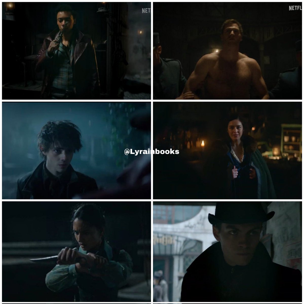 Lyrainbooks's tweet photo. "Un jugador, un convicto, un hijo fugado, una Grisha perdida, una chica suli que se había convertido en asesina, un chico del Barril que se había convertido en algo peor (…). ¿Qué los unía? ¿La avaricia? ¿La desesperación?"
MIS NIÑOS 😭
#ShadowAndBoneTeaser
#ShadowAndBone https://t.co/VXXrUpURtq