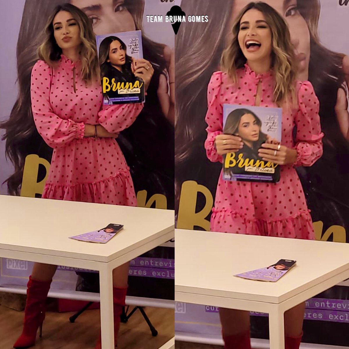 Ela tá tão linda e feliz!