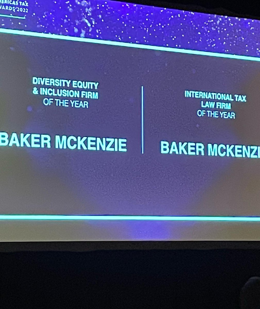 We want to thank our clients and friends for their trust in our work. Baker McKenzie has been awarded the Mexico Tax Disputes Firm of the year by the International Tax Review at its Americas Tax Awards 2022 held in New York City last Thursday.  This is without doubt a team effort